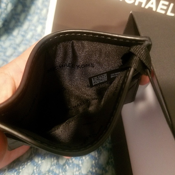 fathers day new card case leather w box AUTHENTIC - Picture 5 of 8